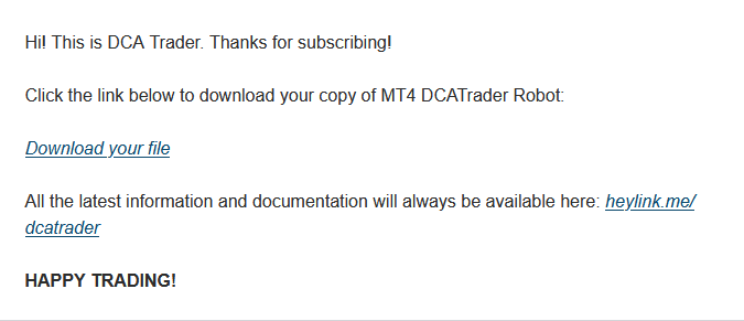 Email example
